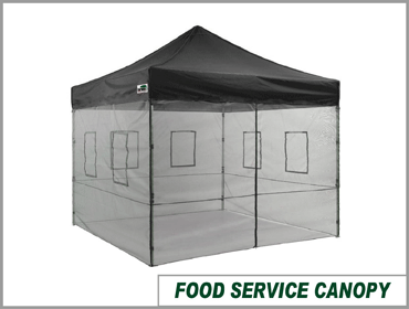 food service canopy