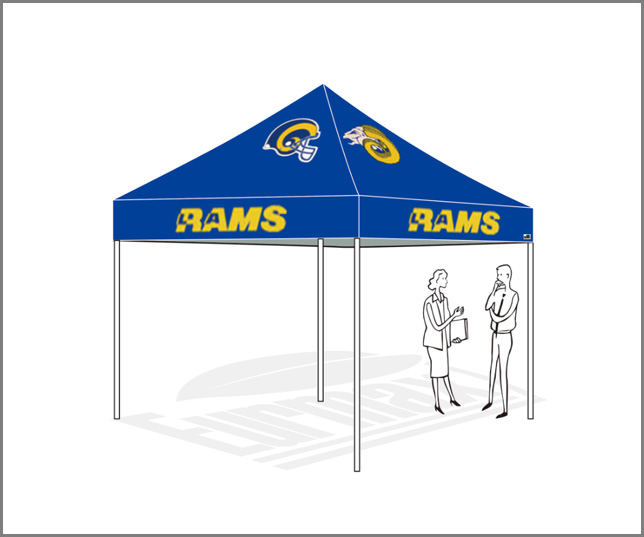 Los Angeles Rams Economy Canopy