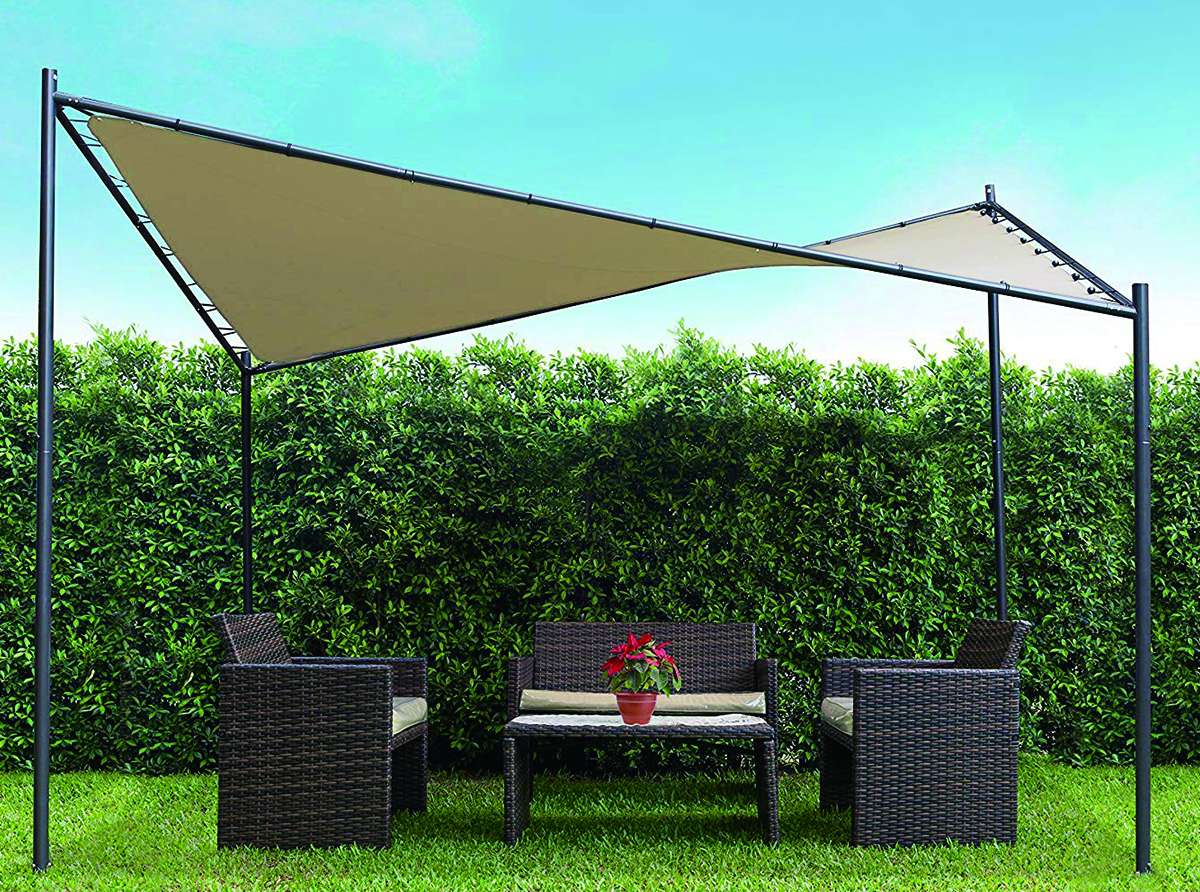 This gazebo Butterfly 12ft x 12ft with Sunbrella soft canopoy, which is ...